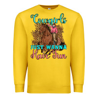 Lemon cowgirls just wanna have fun Premium Sweatshirt - Artiststas