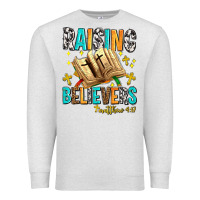 Oatmeal Heather Raising believers matthew 4 17 Premium Sweatshirt - AdoDesignShop