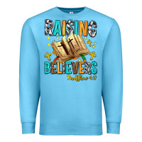 Ocean Blue Raising believers matthew 4 17 Premium Sweatshirt - AdoDesignShop