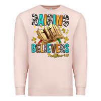 Pale Pink Raising believers matthew 4 17 Premium Sweatshirt - AdoDesignShop