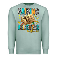 Seafoam Raising believers matthew 4 17 Premium Sweatshirt - AdoDesignShop