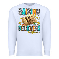 White Raising believers matthew 4 17 Premium Sweatshirt - AdoDesignShop