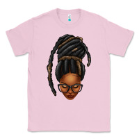 Bubblegum Pink afro woman faux jumbo locs Classic Tee - texasbilliewilder