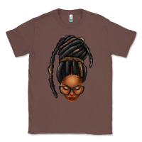 Chestnut afro woman faux jumbo locs Classic Tee - texasbilliewilder