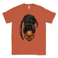 Copper afro woman faux jumbo locs Classic Tee - texasbilliewilder