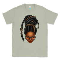 Matcha afro woman faux jumbo locs Classic Tee - texasbilliewilder