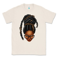 Afro Woman Faux Jumbo Locs Classic Tee | Teevron