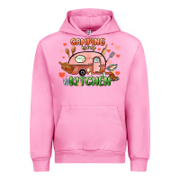 Fuchsia Pink camping is my kitchen Urban Hoodie - NancyCooperArtShop