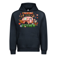 Navy camping is my kitchen Urban Hoodie - NancyCooperArtShop