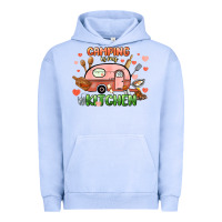 Pigment Grape Ice camping is my kitchen Urban Hoodie - NancyCooperArtShop