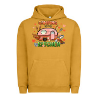 Pigment Peanut Butter camping is my kitchen Urban Hoodie - NancyCooperArtShop