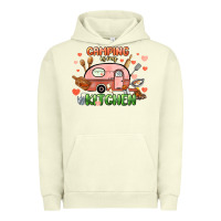 Pigment Pistachio camping is my kitchen Urban Hoodie - NancyCooperArtShop