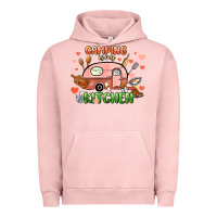 Pigment Salmon camping is my kitchen Urban Hoodie - NancyCooperArtShop