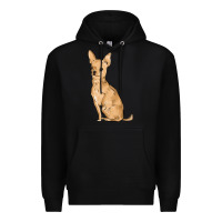 Black chihuahua Premium Hoodie - MaliasSmallBusiness