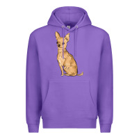 Purple chihuahua Premium Hoodie - MaliasSmallBusiness