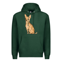 Sports Green chihuahua Premium Hoodie - MaliasSmallBusiness