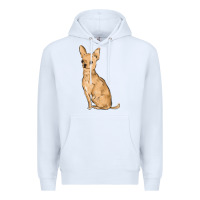 White chihuahua Premium Hoodie - MaliasSmallBusiness
