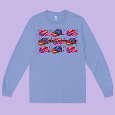 Long Sleeve Tee make america western again