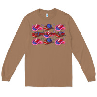Toasted Coconut make america western again Long Sleeve Tee - texasbilliewilder