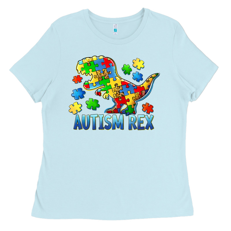 Autism Rex Ladies Tee by BarkalooDesign | Teevron