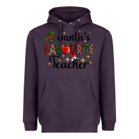 Plum santas favourite teacher Heavyweight Hoodie - AdoDesignShop