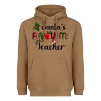 Toasted Coconut santas favourite teacher Heavyweight Hoodie - AdoDesignShop