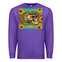Purple dead tired fueled by coffee Premium Sweatshirt - Artiststas