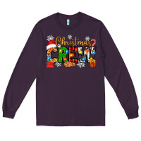 Plum christmas crew Long Sleeve Tee - Zillion Design Studio