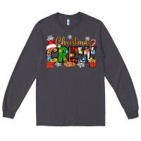 Smoke christmas crew Long Sleeve Tee - Zillion Design Studio