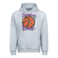 Heather Grey game day Urban Hoodie - MaliasSmallBusiness