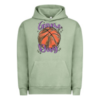 Pigment Oil Green game day Urban Hoodie - MaliasSmallBusiness
