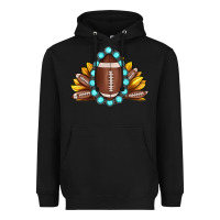 Black football gemstone sunflower Heavyweight Hoodie - JahusDesignShop