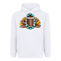 White football gemstone sunflower Heavyweight Hoodie - JahusDesignShop