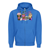 True Royal weed coffee cups Zipper Hoodie - Zillion Design Studio
