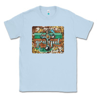 Dusty Blue grateful cross mousepad Classic Tee - BarkalooDesign