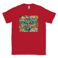 Red grateful cross mousepad Classic Tee - BarkalooDesign