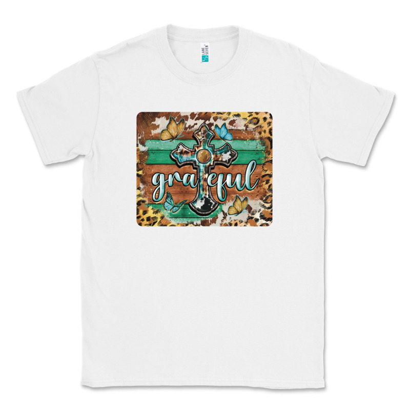 Grateful Cross Mousepad Classic Tee by BarkalooDesign | Teevron