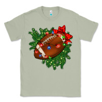 Matcha american football christmas with lights and ribbon Classic Tee - FaDigitalArtStudio