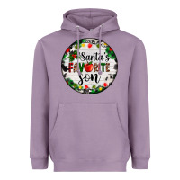 Lavender christmas  cookie and light santas favorite   son Heavyweight Hoodie - AdoDesignShop