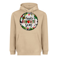 Mushroom christmas  cookie and light santas favorite   son Heavyweight Hoodie - AdoDesignShop