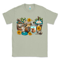Matcha bull skull coffee cups Classic Tee - Zillion Design Studio