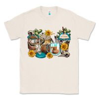 Natural bull skull coffee cups Classic Tee - Zillion Design Studio