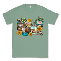 Sage bull skull coffee cups Classic Tee - Zillion Design Studio