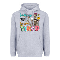 Im Trying But Im Very Tired Heavyweight Hoodie | Teevron