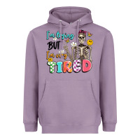 Lavender im trying but im very tired Heavyweight Hoodie - Artiststas