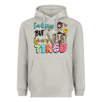 Moon Dust im trying but im very tired Heavyweight Hoodie - Artiststas