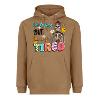 Toasted Coconut im trying but im very tired Heavyweight Hoodie - Artiststas