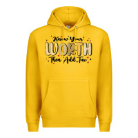 Lemon know your worth Premium Hoodie - MaliasSmallBusiness