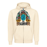 Sandshell western rainbow  be kind Zipper Hoodie - RanaPortraitStore