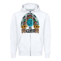 White western rainbow  be kind Zipper Hoodie - RanaPortraitStore